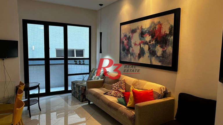 Apartamento com 1 Quarto à Venda, 48 m² em Pompéia - Santos