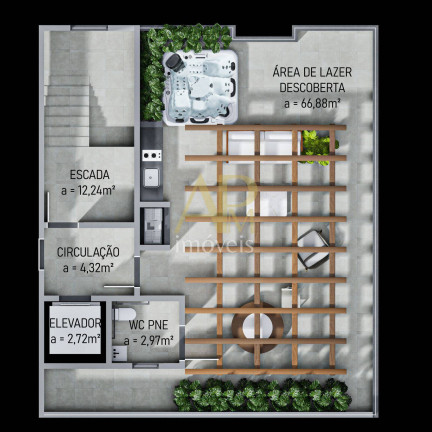 Imagem Apartamento com 3 Quartos à Venda, 77 m² em Pedra Branca - Palhoça Imagem Apartamento com 3 Quartos à Venda, 77 m² em Pedra Branca - Palhoça