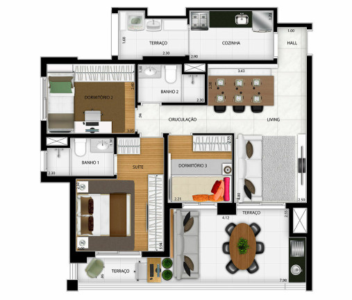 Imagem Apartamento com 3 Quartos à Venda, 81 m² em Cidade Mãe Do Céu - São Paulo Imagem Apartamento com 3 Quartos à Venda, 81 m² em Cidade Mãe Do Céu - São Paulo