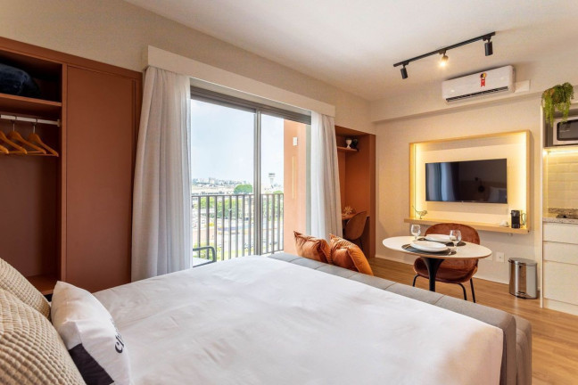 Apartamento com 1 Quarto para Alugar, 29 m² em Brooklin - São Paulo