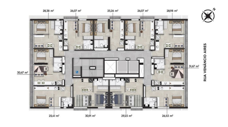 Imagem Apartamento com 2 Quartos à Venda, 38 m² em Perdizes - São Paulo Imagem Apartamento com 2 Quartos à Venda, 38 m² em Perdizes - São Paulo