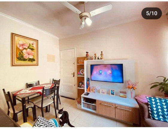 Imagem Apartamento com 1 Quarto à Venda, 38 m² em Itararé - São Vicente Imagem Apartamento com 1 Quarto à Venda, 38 m² em Itararé - São Vicente
