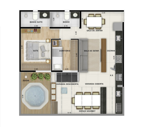 Imagem Imóvel com 2 Quartos à Venda, 93 m² em Jardim - Santo André Imagem Imóvel com 2 Quartos à Venda, 93 m² em Jardim - Santo André