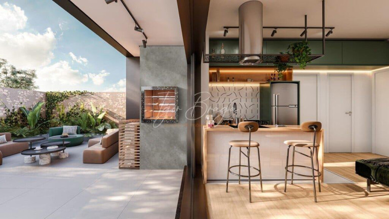 Imagem Apartamento com 1 Quarto à Venda, 31 m² em Bacacheri - Curitiba