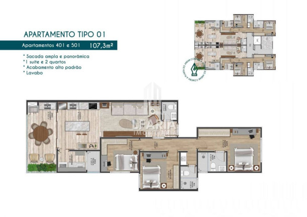 Imagem Apartamento com 3 Quartos à Venda, 108 m² em Rainha Do Mar - Itapoá Imagem Apartamento com 3 Quartos à Venda, 108 m² em Rainha Do Mar - Itapoá