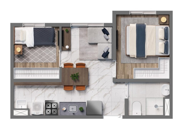 Imagem Imóvel com 2 Quartos à Venda, 31 m² em água Branca - São Paulo Imagem Imóvel com 2 Quartos à Venda, 31 m² em água Branca - São Paulo