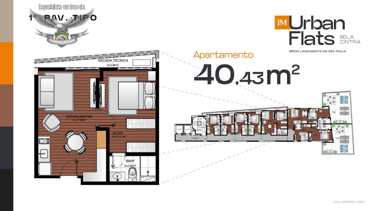 Imagem Studio com 1 Quarto à Venda, em Consolação - São Paulo Imagem Studio com 1 Quarto à Venda, em Consolação - São Paulo