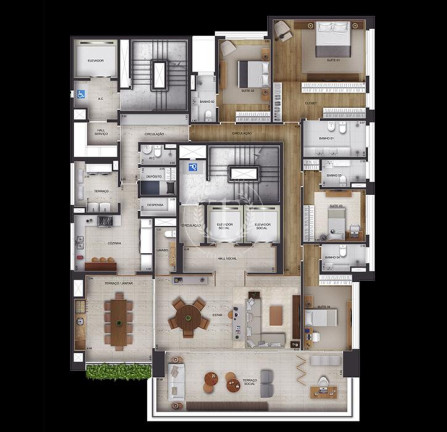 Imagem Apartamento com 4 Quartos à Venda, 303 m² em Itaim Bibi - São Paulo Imagem Apartamento com 4 Quartos à Venda, 303 m² em Itaim Bibi - São Paulo