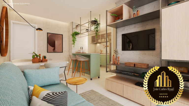Imagem Apartamento com 2 Quartos à Venda,  em José De Alencar - Fortaleza
