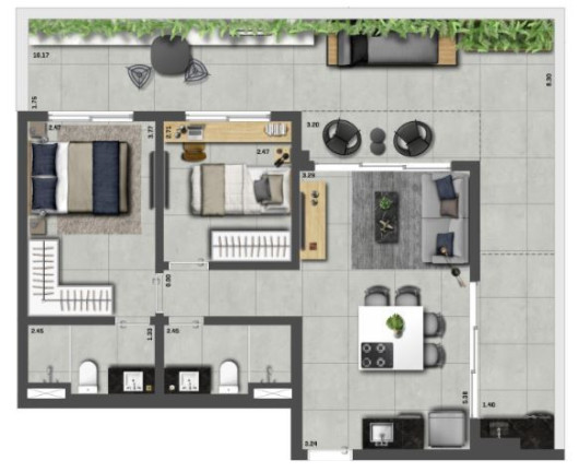 Imagem Imóvel com 1 Quarto à Venda, 26 m² em Moema - São Paulo