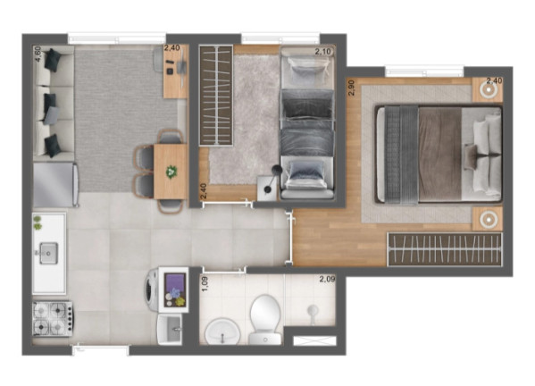 Imagem Imóvel com 2 Quartos à Venda, 33 m² em Itaquera - São Paulo Imagem Imóvel com 2 Quartos à Venda, 33 m² em Itaquera - São Paulo