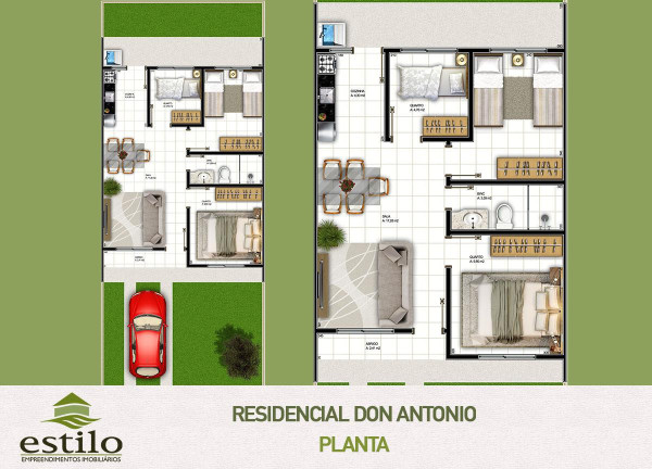 Imagem Casa com 2 Quartos à Venda, 50 m² em Campo Largo Da Roseira - São José Dos Pinhais Imagem Casa com 2 Quartos à Venda, 50 m² em Campo Largo Da Roseira - São José Dos Pinhais