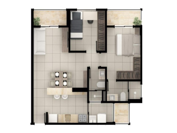 Imagem Apartamento com 2 Quartos à Venda, 70 m² em Vila Hortência - Sorocaba