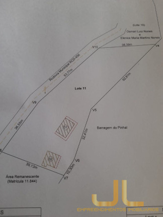 Imagem Terreno à Venda, 100 m² em Alto Cedros - Rio Dos Cedros Imagem Terreno à Venda, 100 m² em Alto Cedros - Rio Dos Cedros