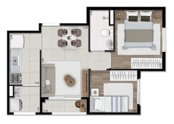 Imagem Apartamento com 2 Quartos à Venda, 37 m² em Itaquera - São Paulo Imagem Apartamento com 2 Quartos à Venda, 37 m² em Itaquera - São Paulo