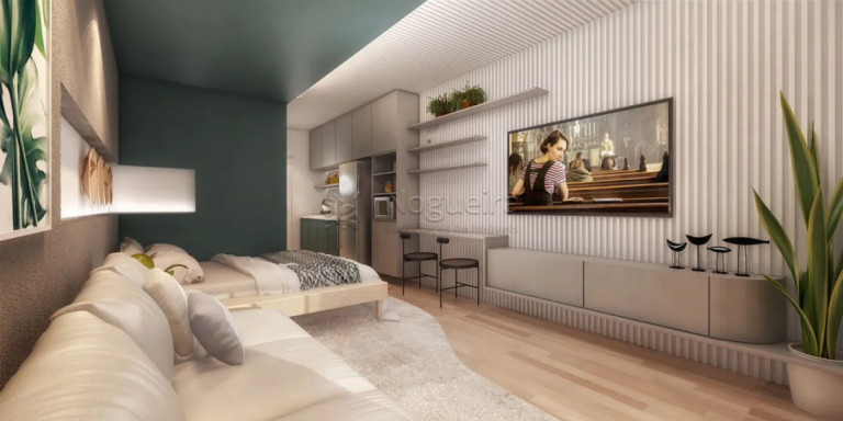 Flat com 1 Quarto à Venda, 25 m² em Muro Alto - Ipojuca