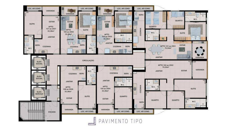 Imagem Apartamento com 3 Quartos à Venda, 33 m² em Várzea - Recife Imagem Apartamento com 3 Quartos à Venda, 33 m² em Várzea - Recife
