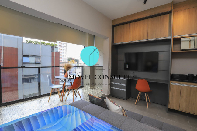 Imagem Apartamento com 1 Quarto para Alugar, 33 m² em Pinheiros - São Paulo Imagem Apartamento com 1 Quarto para Alugar, 33 m² em Pinheiros - São Paulo