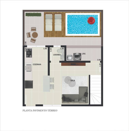 Imagem Casa de Condomínio com 2 Quartos à Venda, 67 m² em Vila Atlantica - Mongagua Imagem Casa de Condomínio com 2 Quartos à Venda, 67 m² em Vila Atlantica - Mongagua