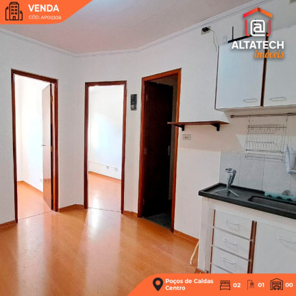 Imagem Flat com 2 Quartos à Venda, 37 m² em Centro - Poços De Caldas Imagem Flat com 2 Quartos à Venda, 37 m² em Centro - Poços De Caldas