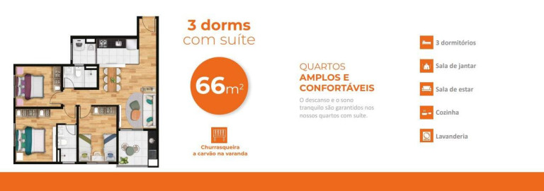 Imagem Apartamento com 2 Quartos à Venda, 50 m² em Bussocaba - Osasco