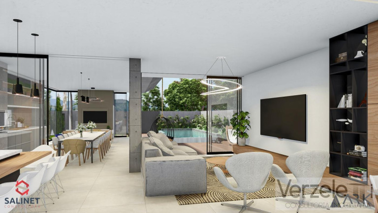 Imagem Casa com 4 Quartos à Venda, 328 m² em Jardim Dourado - Porto Belo