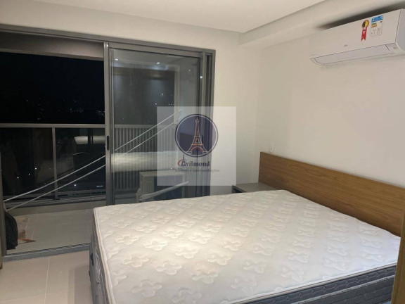 Imagem Apartamento com 1 Quarto para Alugar, 25 m² em Santo Amaro - São Paulo