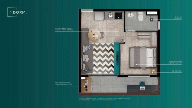 Imagem Apartamento com 1 Quarto à Venda, 29 m² em Campo Belo - São Paulo Imagem Apartamento com 1 Quarto à Venda, 29 m² em Campo Belo - São Paulo