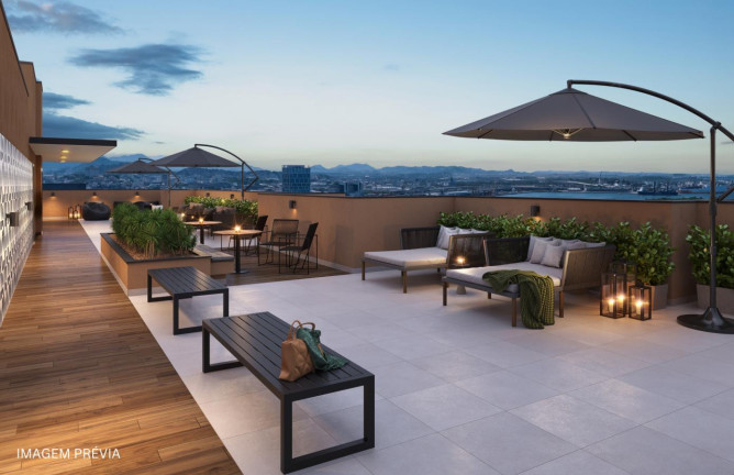 Imagem Apartamento com 1 Quarto à Venda, 33 m² em Santo Cristo - Rio De Janeiro