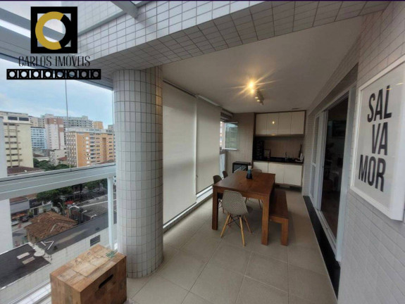 Imagem Apartamento com 2 Quartos à Venda, 121 m² em Gonzaga - Santos Imagem Apartamento com 2 Quartos à Venda, 121 m² em Gonzaga - Santos