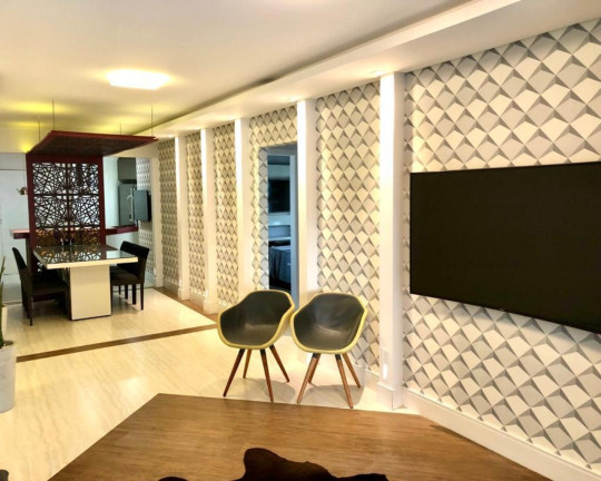 Imagem Apartamento com 3 Quartos à Venda, 137 m² em Vila Caiçara - Praia Grande
