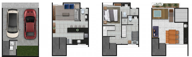 Imagem Casa com 2 Quartos à Venda, 112 m² em Real Parque - São Paulo Imagem Casa com 2 Quartos à Venda, 112 m² em Real Parque - São Paulo