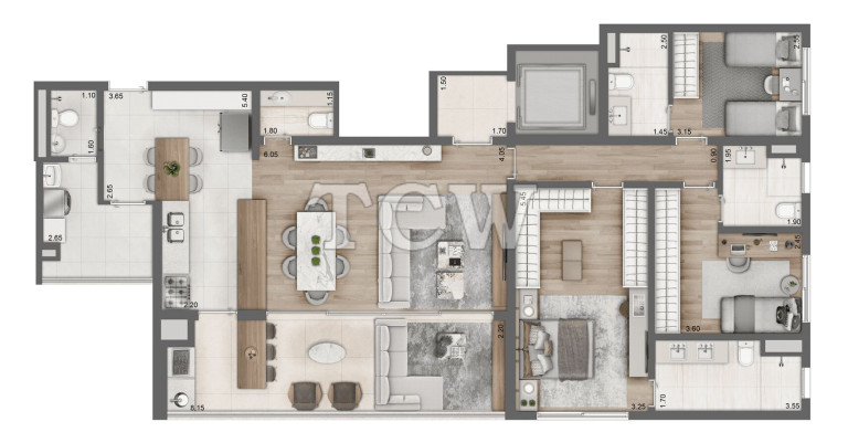 Imagem Apartamento com 4 Quartos à Venda, 157 m² em Perdizes - São Paulo Imagem Apartamento com 4 Quartos à Venda, 157 m² em Perdizes - São Paulo