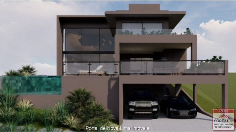 Imagem Casa com 4 Quartos à Venda, 393 m² em Quintas Do Sol - Nova Lima