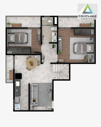 Imagem Cobertura com 3 Quartos à Venda, 140 m² em Aeroporto - Juiz De Fora Imagem Cobertura com 3 Quartos à Venda, 140 m² em Aeroporto - Juiz De Fora