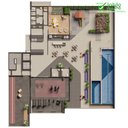 Imagem Apartamento com 1 Quarto à Venda, 65 m² em Aldeota - Fortaleza