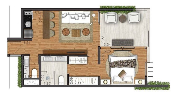 Imagem Cobertura com 2 Quartos à Venda, 126 m² em Moema - São Paulo Imagem Cobertura com 2 Quartos à Venda, 126 m² em Moema - São Paulo