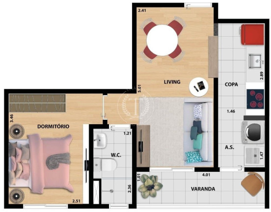 Imagem Apartamento com 1 Quarto à Venda, 40 m² em Vila Nova Manchester - São Paulo Imagem Apartamento com 1 Quarto à Venda, 40 m² em Vila Nova Manchester - São Paulo