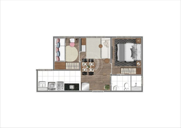 Imagem Apartamento com 2 Quartos à Venda, 36 m² em Morumbi - São Paulo Imagem Apartamento com 2 Quartos à Venda, 36 m² em Morumbi - São Paulo