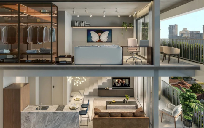 Imagem Imóvel com 1 Quarto à Venda, 29 m² em Moema - São Paulo