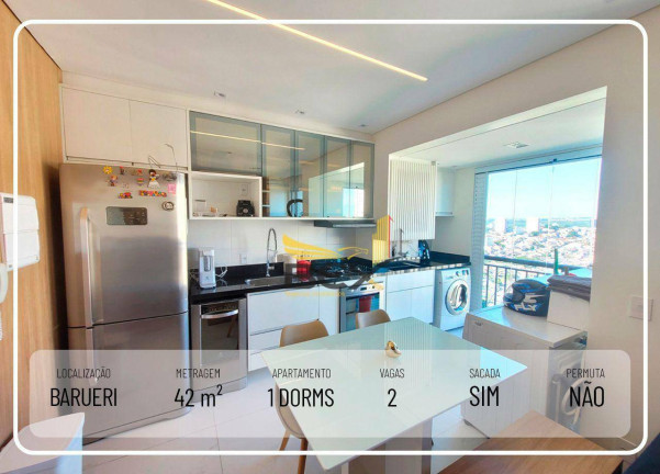 Imagem Apartamento com 1 Quarto à Venda, 42 m² em Jardim Tupanci - Barueri Imagem Apartamento com 1 Quarto à Venda, 42 m² em Jardim Tupanci - Barueri