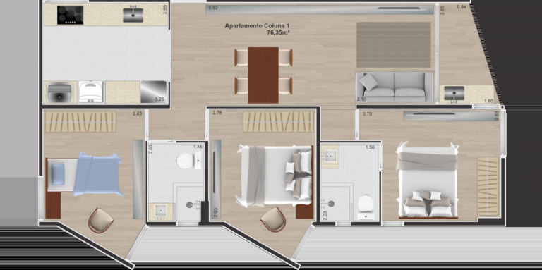 Imagem Apartamento com 3 Quartos à Venda, 76 m² em Intermares - Cabedelo Imagem Apartamento com 3 Quartos à Venda, 76 m² em Intermares - Cabedelo