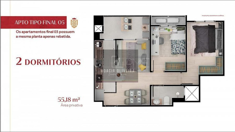 Imagem Apartamento com 3 Quartos à Venda, 66 m² em Jardim Oriental - Ourinhos Imagem Apartamento com 3 Quartos à Venda, 66 m² em Jardim Oriental - Ourinhos