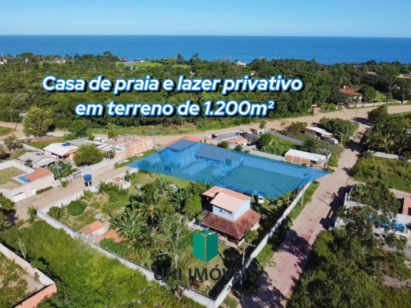 Casa com 2 Quartos à Venda, 400 m² em Praia Formosa - Aracruz