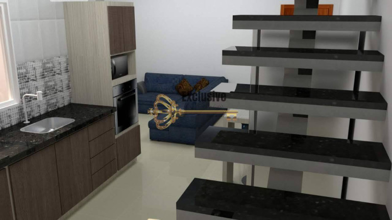 Imagem Cobertura com 3 Quartos à Venda, 140 m² em Vila Pires - Santo André