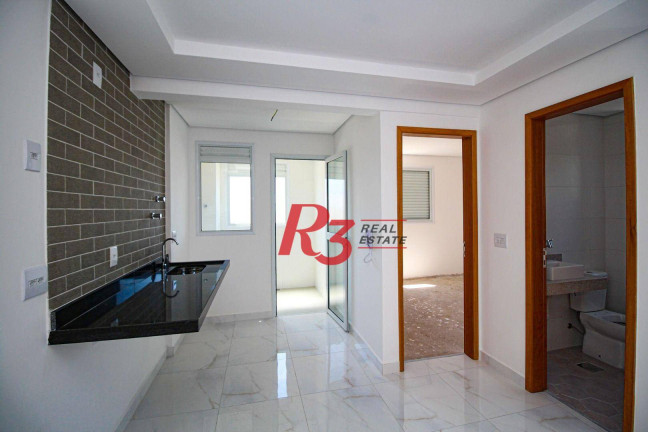 Imagem Apartamento com 1 Quarto à Venda, 46 m² em Aparecida - Santos Imagem Apartamento com 1 Quarto à Venda, 46 m² em Aparecida - Santos
