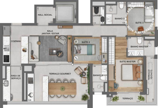 Imagem Apartamento com 3 Quartos à Venda, 119 m² em Vila Mariana - São Paulo