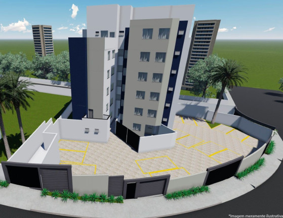 Imagem Apartamento com 2 Quartos à Venda, 55 m² em Boa Vista - Vespasiano