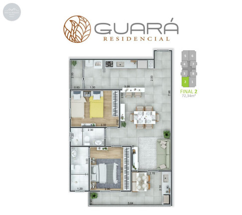 Imagem Apartamento com 2 Quartos à Venda, 72 m² em Guilhermina - Praia Grande Imagem Apartamento com 2 Quartos à Venda, 72 m² em Guilhermina - Praia Grande
