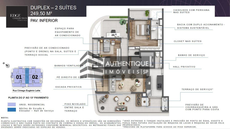 Imagem Apartamento com 2 Quartos à Venda, 145 m² em Pinheiros - São Paulo Imagem Apartamento com 2 Quartos à Venda, 145 m² em Pinheiros - São Paulo